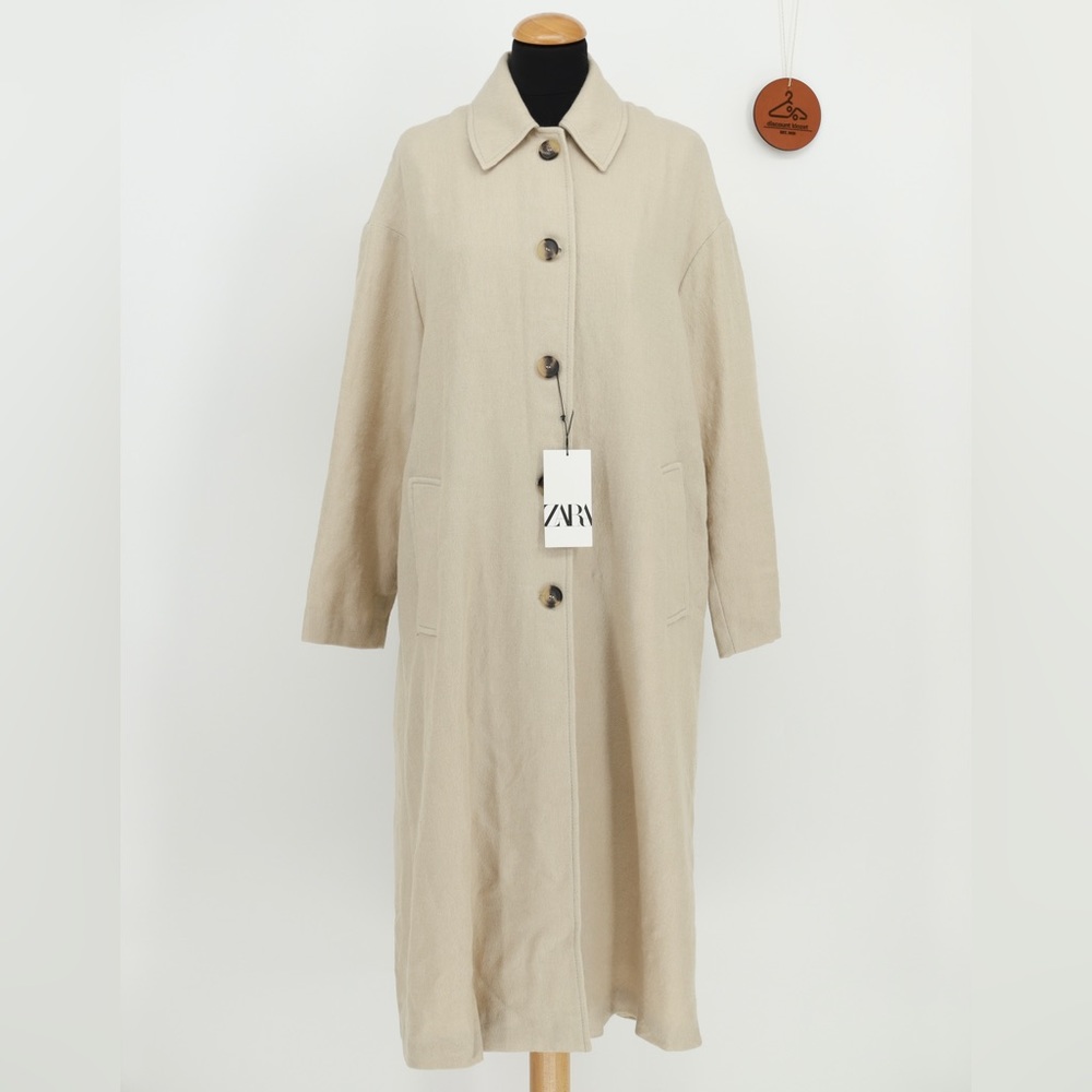 ZARA MANTEAU AVEC LAINE LIMITED EDITION‎ JACKET - Picture 5 of 13